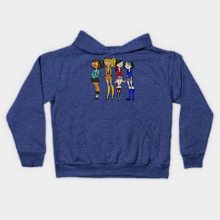 Total Drama Island tang 6 Kids Hoodie